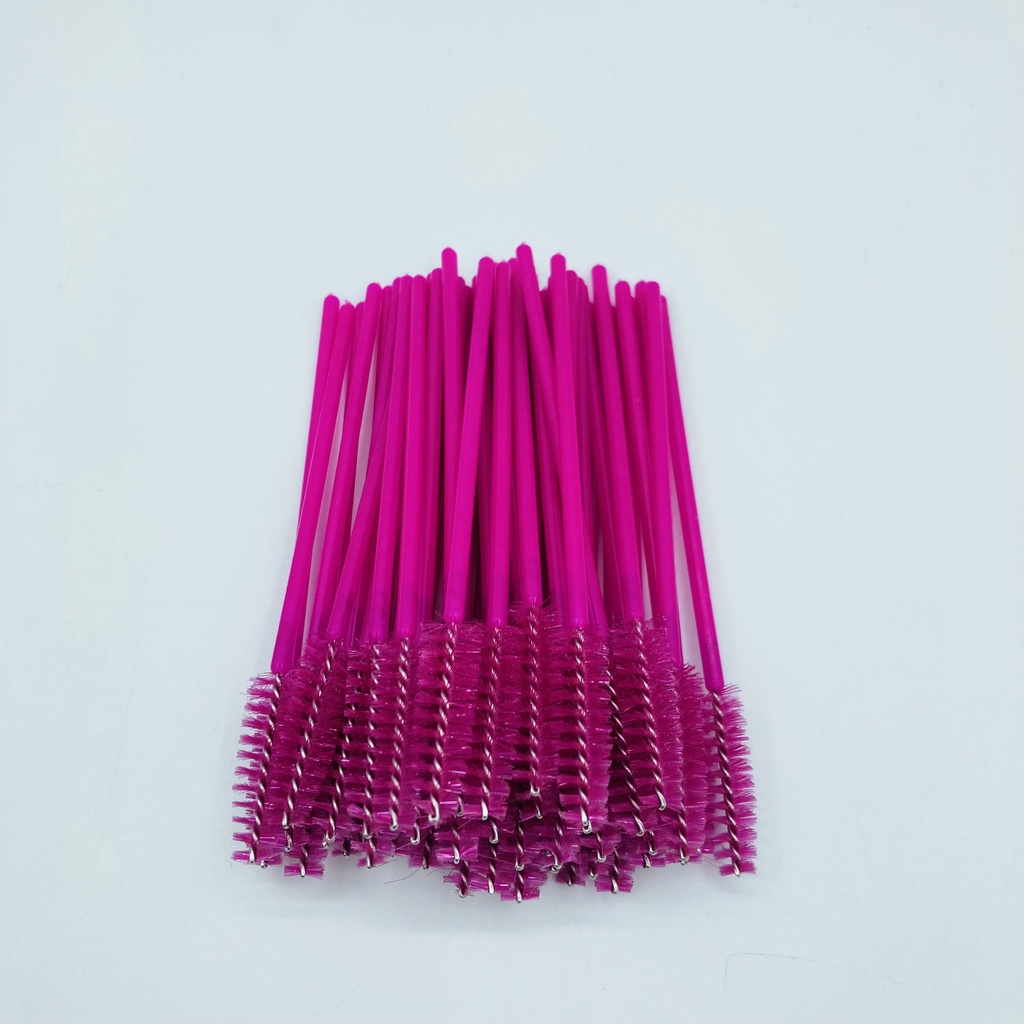 CHỔI CHẢI MI (TÚI 50 CÂY-10) - dụng cụ nối mi (màu ngẫu nhiên)