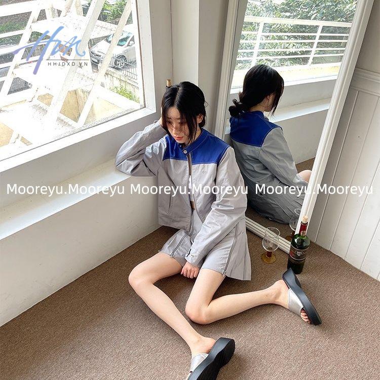 Sandal Cao Gót Màu Bạc Phong Cách Hàn Quốc Thời Trang Mùa Hè 2023 Mới Cho Nữ