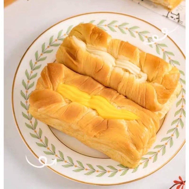 Bánh mì hoa cúc Đài Loan nhân bơ sữa/ phô mai mềm min, siêu ngon