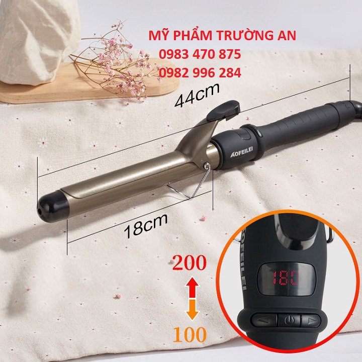 Máy Uốn Xoăn Giả Đủ Size 22mm 25mm 28mm 32mm 38mm Công Nghệ Hàn Quốc  Curler Hair Machine - TA021