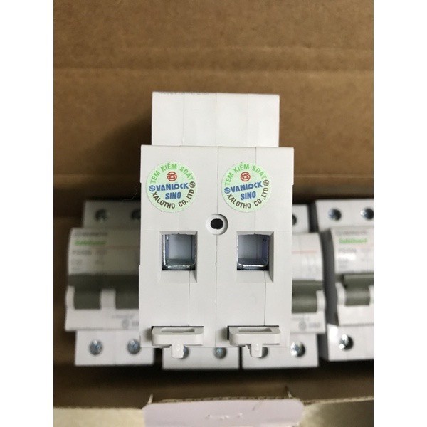 SINO - Cầu dao Aptomat CB 2P 2 Pha 2 tép Sino 16A 20A 25A 32A 40A  63A