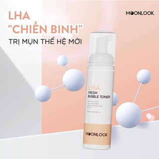 Toner dạng bọt MoonLook LHA Fresh Bubble Toner