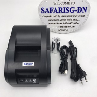 Máy in hóa đơn Xprinter 58iih kết nối với điện thoại qua cổng USB+ Bluetooth