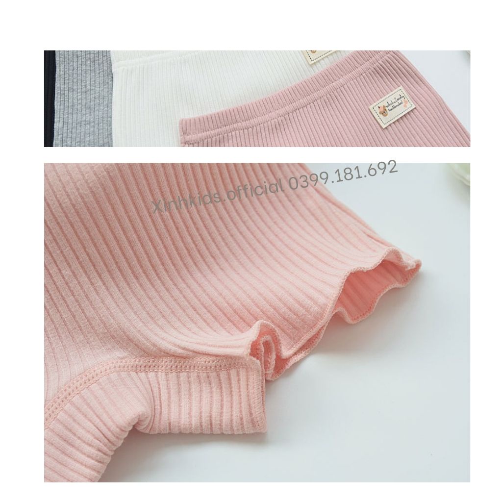 Quần lót cho bé gái chất len tăm siêu mịn, quần lót bé gái mẫu mới 2023.