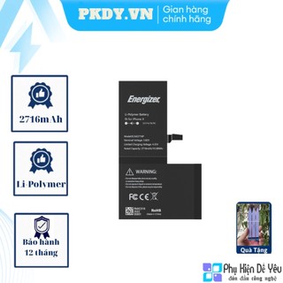 Pin i.P X Energizer ECAX2716 2716mAh[PHÂN PHỐI,BẢO HÀNH 1 NĂM]