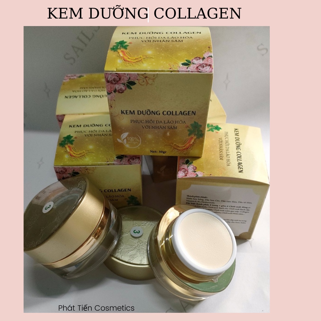 Kem Dưỡng Đông Y Nhân Sâm số 3 Dưỡng Da Trắng Mịn, Ngừa Thâm Nám & Lão Hóa Da
