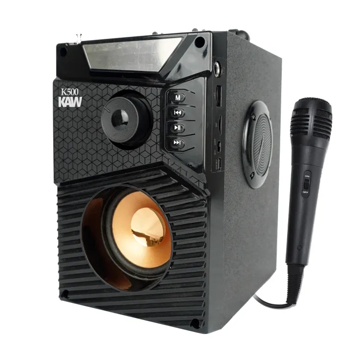 Loa bluetooth mini KAW kèm mic hàng chính hãng bảo hành 12 tháng