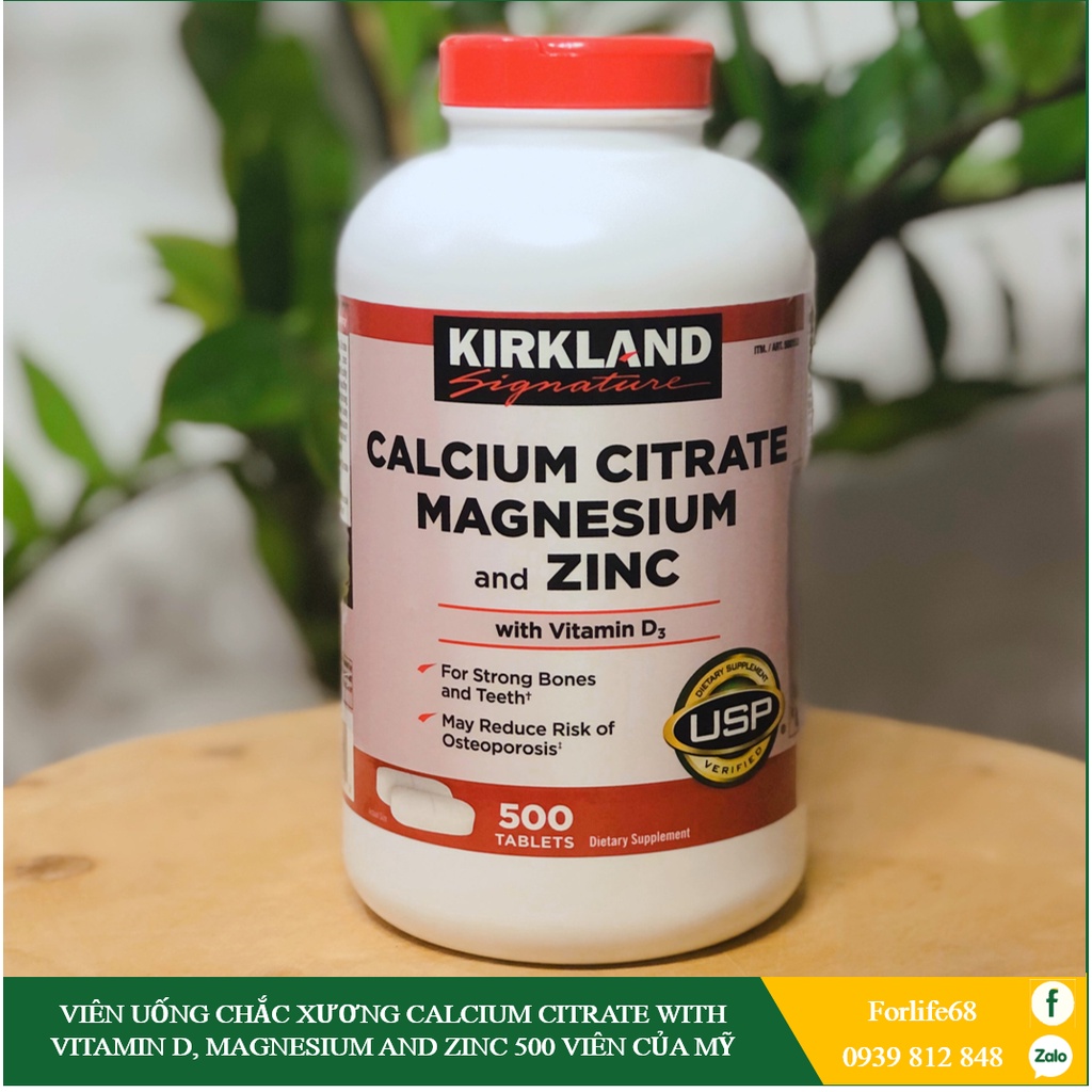 Mua Viên uống Chắc xương Calcium Citrate With Vitamin D, Magnesium and