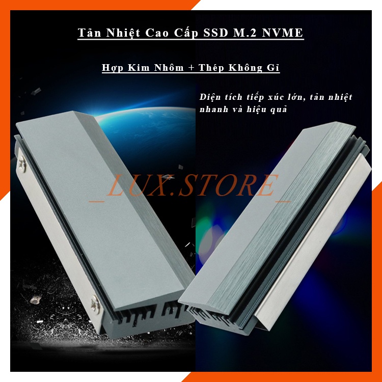 Tản Nhiệt  SSD M2 G08 NVME-2280 Cao Cấp Chính Hãng