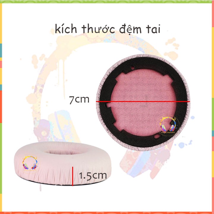 Đệm tai nghe jbl tune 600 600btnc_ốp tai nghe jbl tune 600 600btnc hàng chất lượng