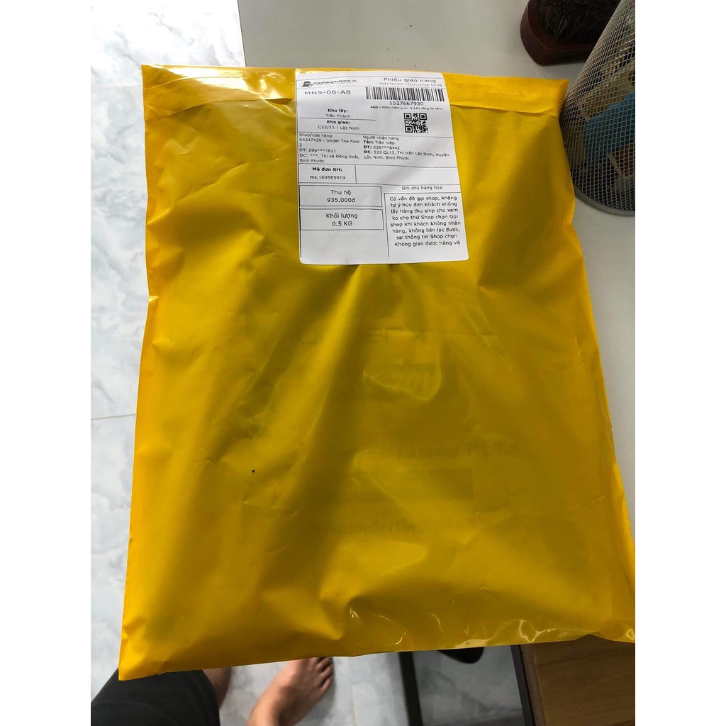 Dép kẹp Sneaker Buzz đen qua da chính hãng 1SB0028