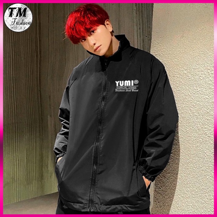 Áo Khoác Dù Mero Local Brand YUMI Jacket Unisex - Áo Gió Trơn 2 Lớp Form Rộng