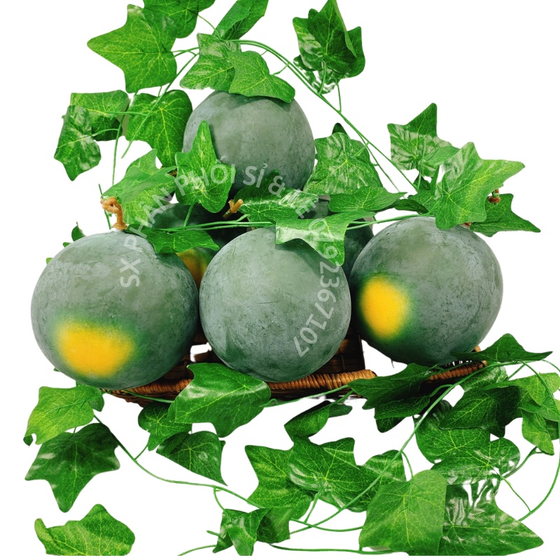 Trái Giả Trái Dưa Hấu Tròn Lớn  mô hình Việt Nam công nghệ Thái Lan GIỐNG THẬT 99%-Trang trí nhà cửa