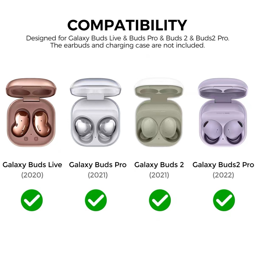 Samsung Galaxy Buds2 Pro / Buds Live / Buds 2 / Buds Pro Case Headset Bluetooth Protective Cover Cartoon Silicone Soft Shell Cartoon