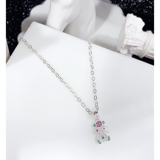 DÂY BẠC LIỀN MẶT KITTY  CHO BÉ GÁI ( BẠC 925 )