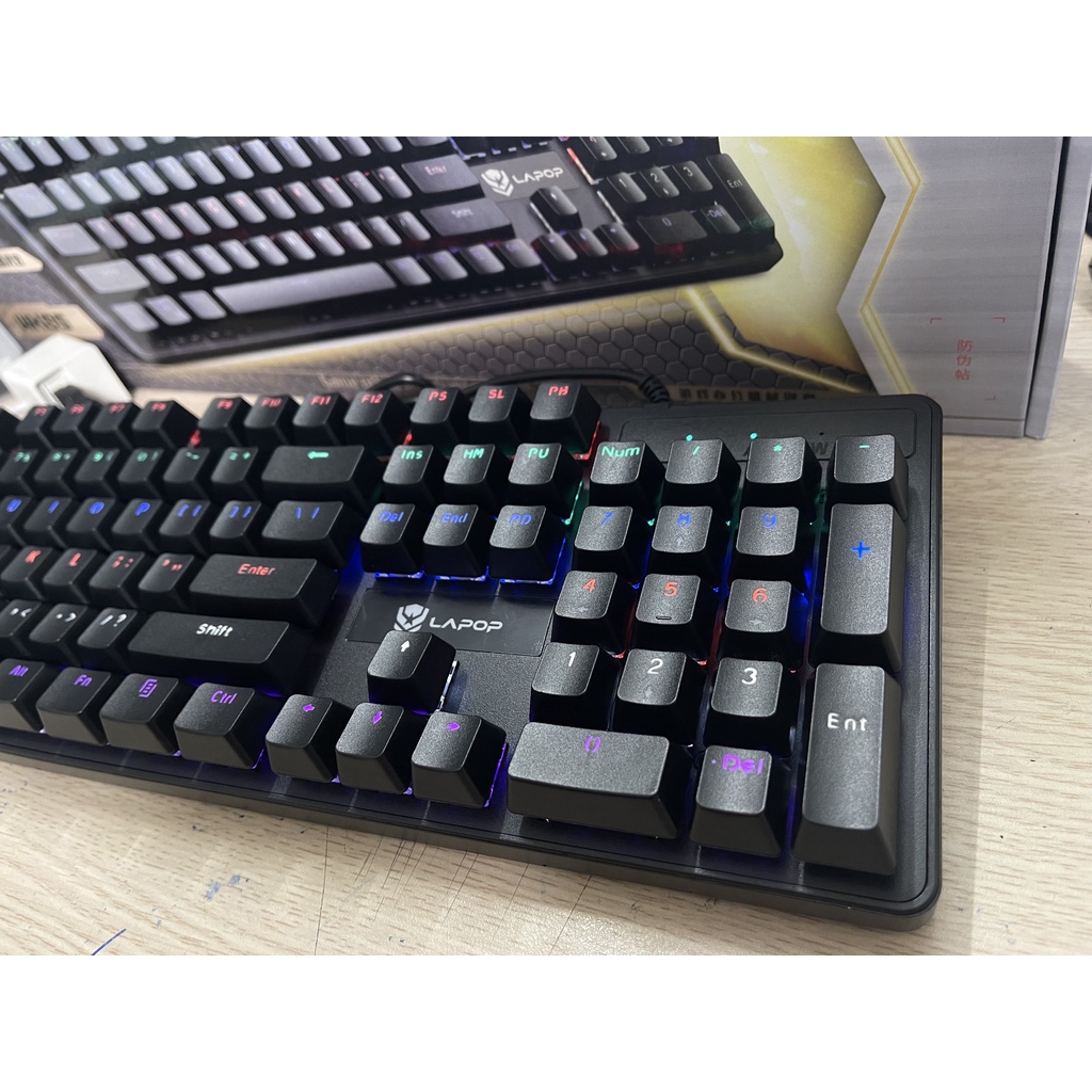 Bàn phím Cơ Gaming LAPOP WK85 - Hàng chính hãng