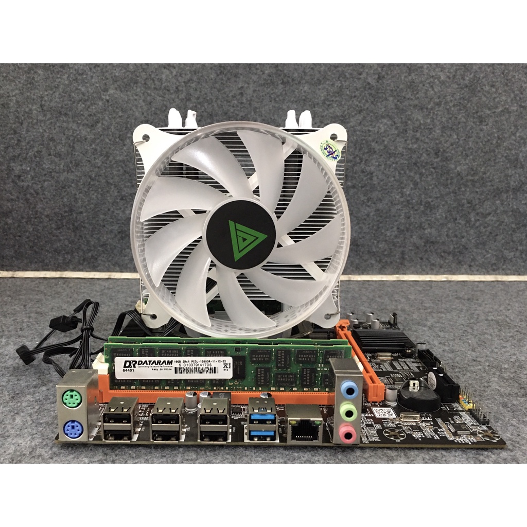 Combo X99 + CPU 2676v3  + Ram 32G + Fan Pro4 (Hoặc T400i) cực xịn sò giá tốt để lắp ráp máy | BigBuy360 - bigbuy360.vn