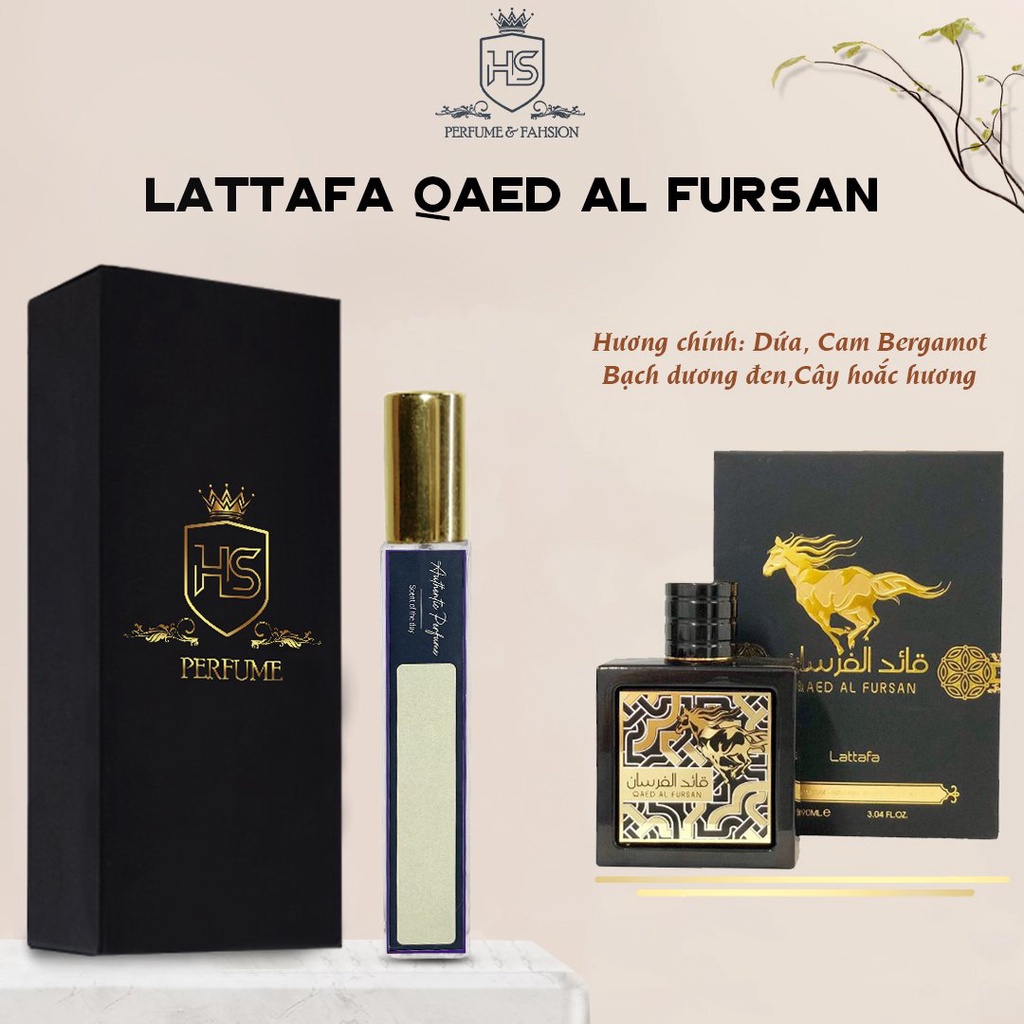 Nước Hoa Dubai Nam Qaed Al Fursan Ngựa Dứa - Dầu Thơm Nước Hoa Chính Hãng Hsperfume