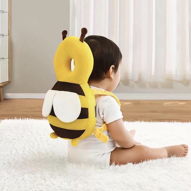 Balo Gối Chống Sốc Siêu Nhẹ Cho Bé Hình Ong