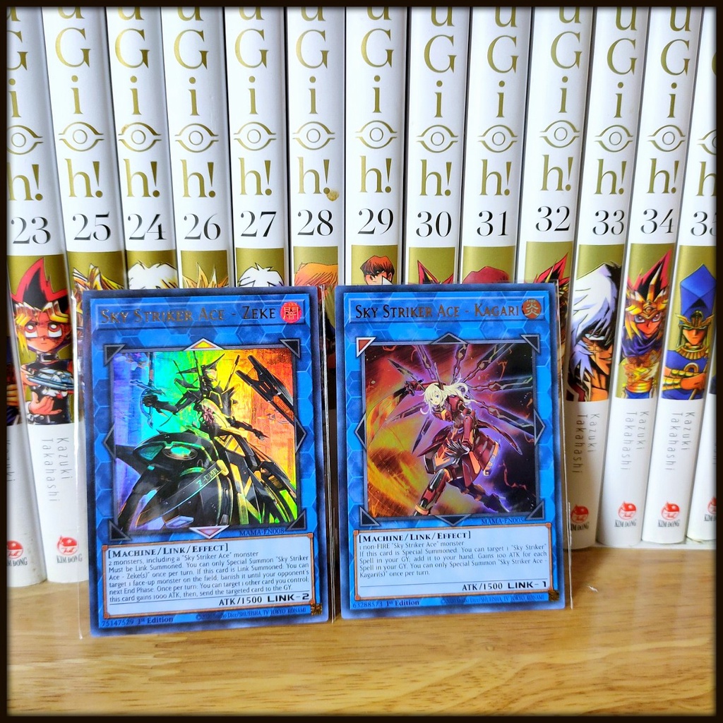 Thẻ bài Yugioh Chính Hãng Set 2 Sky Striker Ace- Ultra rare