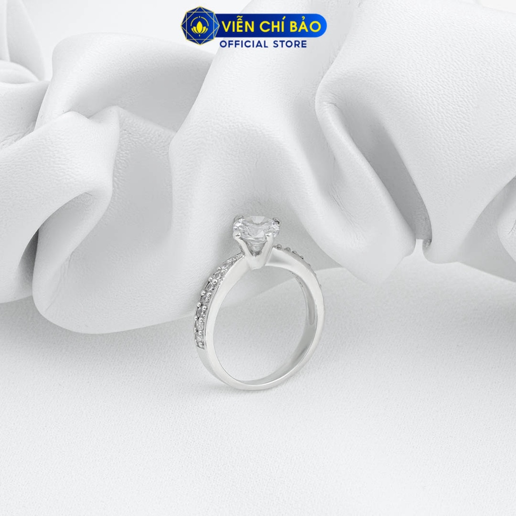 Nhẫn bạc nữ Thủy Chung chất liệu bạc 925 thời trang phụ kiện trang sức Viễn Chí Bảo N700404