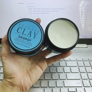 Sáp vuốt tóc nam styling clay deqrqy 100ml