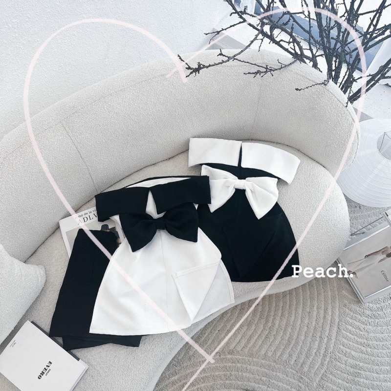 SET ÁO CÚP NGỰC XẺ TÀ ĐÍNH NƠ LƯNG KÈM QUẦN ĐÙI