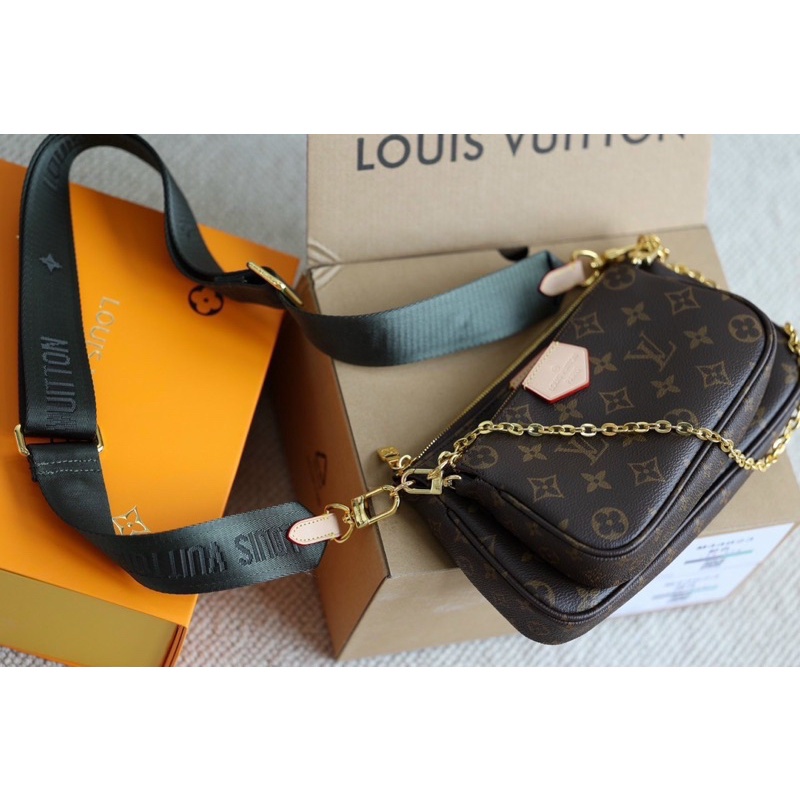 Túi Xách LV Multi Pochette Hồng Xanh  -  By Willow.luxury