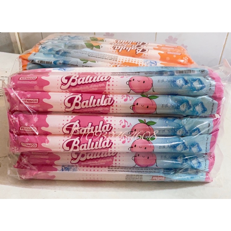KEM ĐÁ - Kem bòn bon trái cây Balula Việt Thái 👉COMBO 20cây