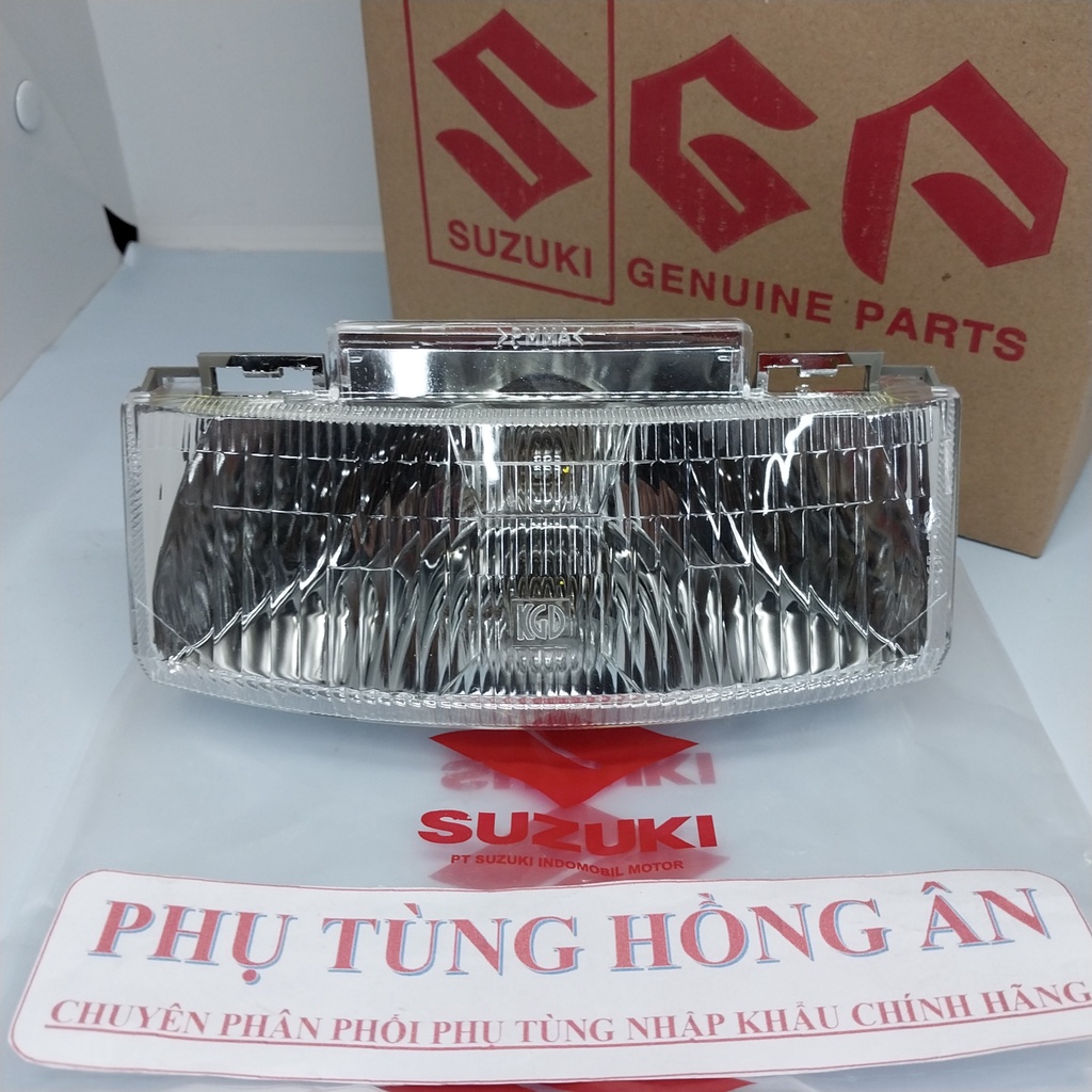 Đèn pha Satria 2000, Satria 120, Sport, Xipo, RGV, RGX nhập khẩu chính hãng Suzuki Indonesia - PT HỒNG ÂN