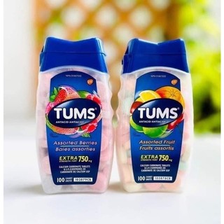 Kẹo ngậm ngăn hổ trợ tiêu hoá, bao tử tums - 100 viên