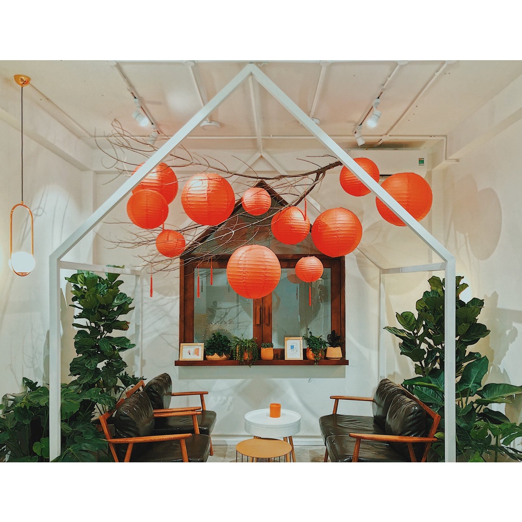🏮 Đèn Lồng Giấy Trang Trí Trung Thu Size 40cm  🏮