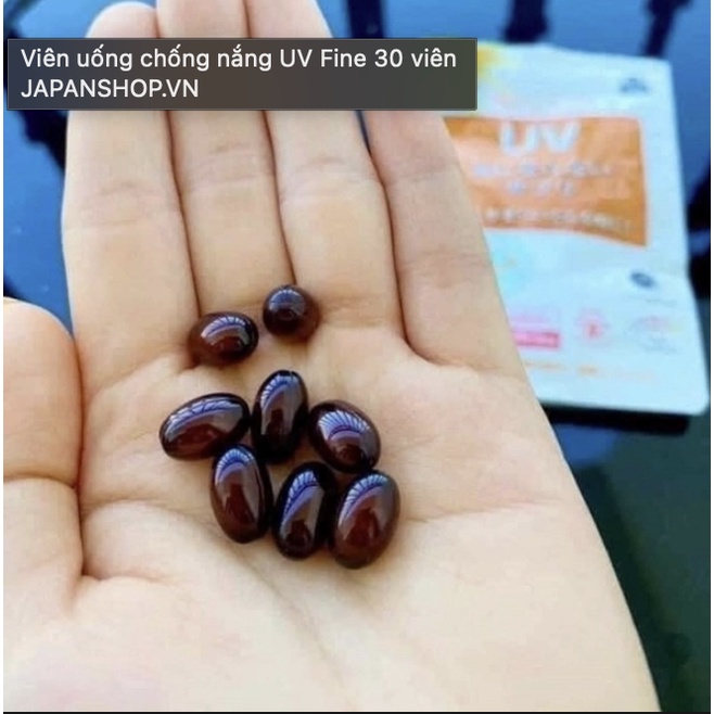 Viên Uống Chống Nắng UV Fine Japan Nhật Bản Gói 30 Viên