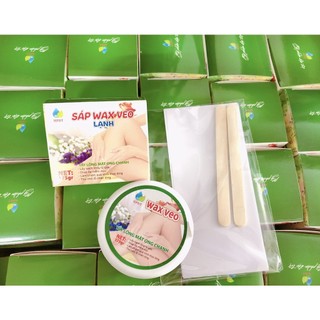 Sáp wax veo ngân bình tẩy lông tại nhà