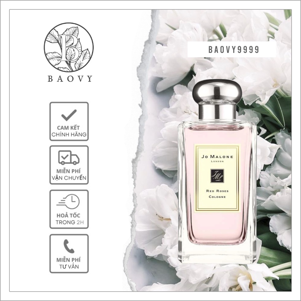 ✨Nước Hoa Jo Malone London Red Roses Cologne Test 5ml/10ml/20ml