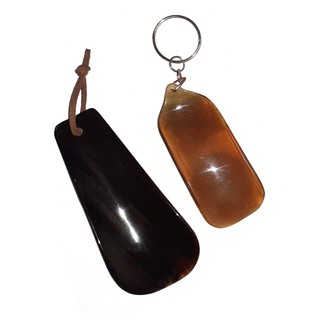 2 cây đón gót giày mini bằng sừng cho bé gái & bé trai, cây mang giày cho bé, cây xỏ giày nhỏ gọn, bền chắc, tiện dụng.