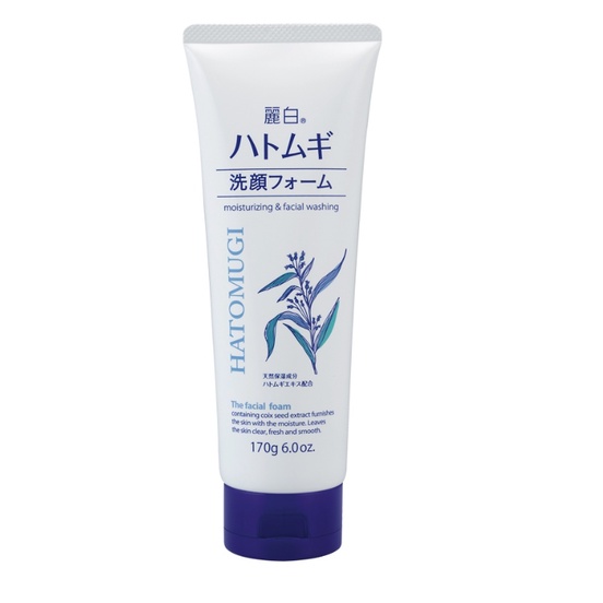 Sữa Rửa Mặt Dưỡng Ẩm Reihaku Hatomugi Facial Foam 170g