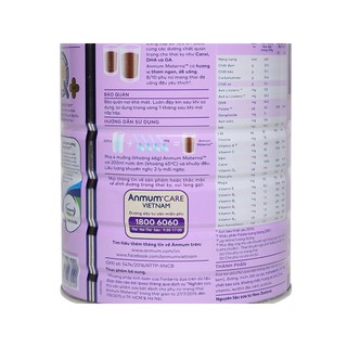 Sữa bột Anmum Materna socola lon 400g ( Date: 01/2024 )