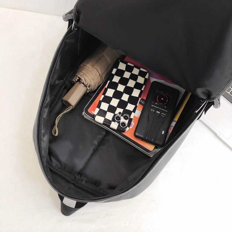 Balo Lv Da PU Cao Cấp Thời Trang Nam Nữ chống nước chống xước 42cm đựng laptopp 15.6inh