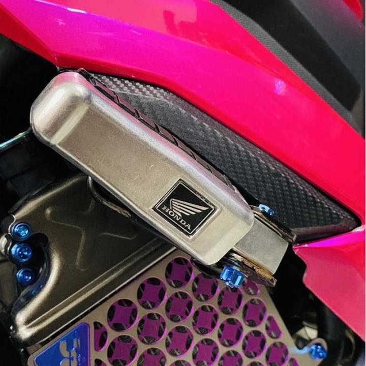 Bộ Gác Chân Sau Xe Máy Cao Cấp Tặng Kèm 2 Logo Honda - Gắn Cho Dòng Xe Honda