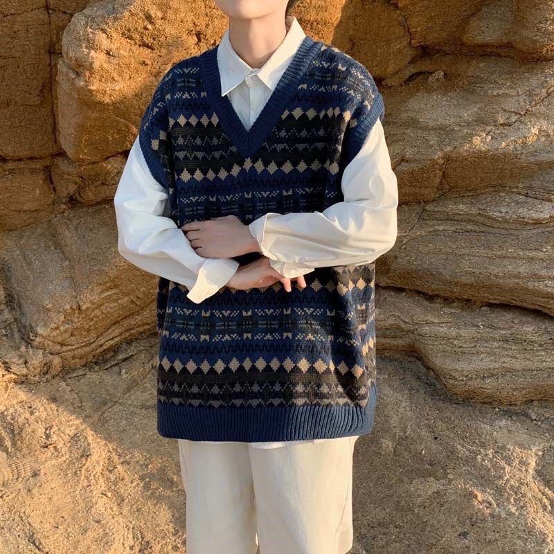 Áo Gile Thổ Cẩm Nam Nữ Unisex