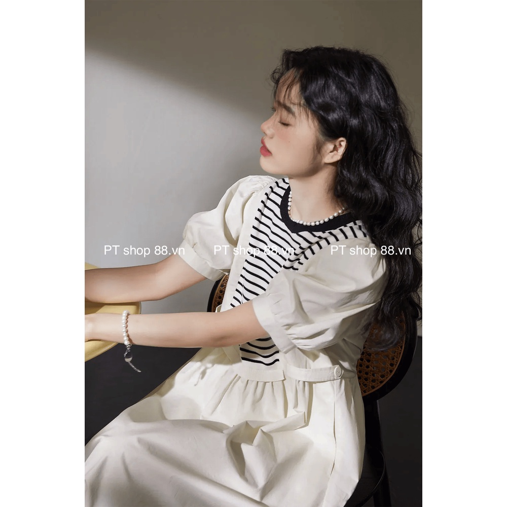 Đầm maxi trắng, váy trắng tay bồng dáng baby doll siêu xinh, váy trắng mùa hè, đầm đi biển mẫu mới 2023-V001 | BigBuy360 - bigbuy360.vn