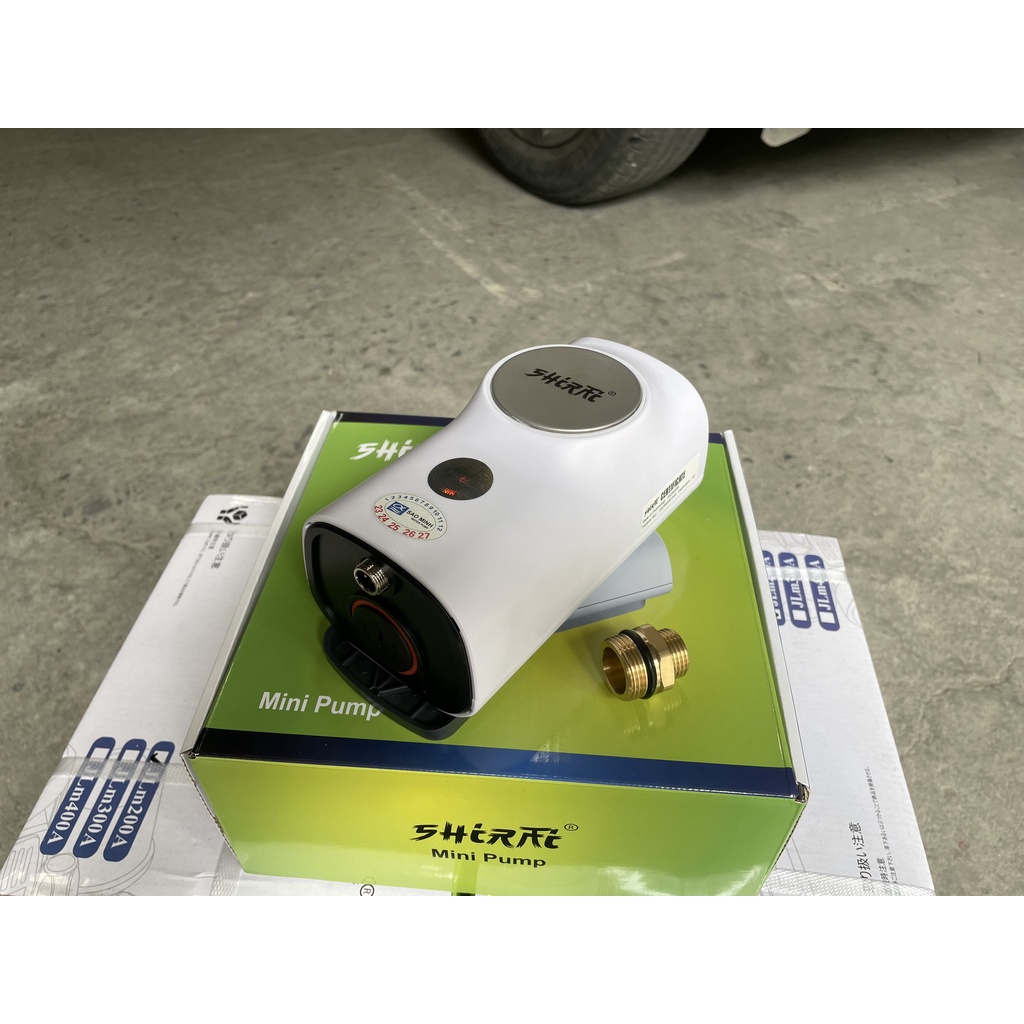 Máy bơm tăng áp điện tử mini SHIRAI S20 - Dùng cho 1 thiết bị máy giặt, vòi sen, bình nóng lạnh - Hàng chính hãng