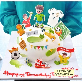 Combo 2 Set Giấy Bóng Đá - Cup Vàng