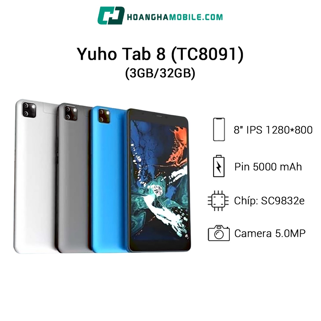 Máy tính bảng Yuho Tab 8 (TC8091) 3GB/32GB - Chính hãng | BigBuy360 - bigbuy360.vn