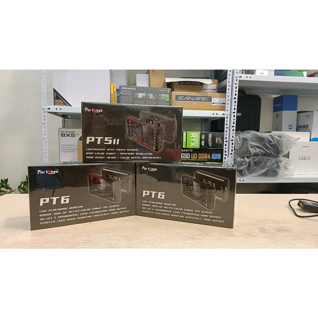 Màn hình Portkeys PT6 Professional Streaming Monitor  4K HDMI | Hàng chính hãng | Bảo hành 12 thán