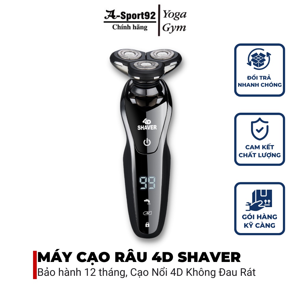 Máy cạo râu cao cấp 4in1 chống nước chuẩn IPX7 - Anhsport92