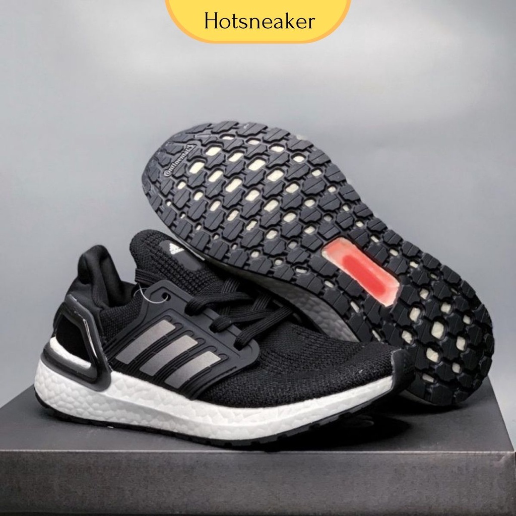 Giày Sneaker Thể Thao Nam Nữ Adidas Ultraboost 6.0 Màu Đen Xanh ( Tặng tất + tặng hộp bảo vệ )