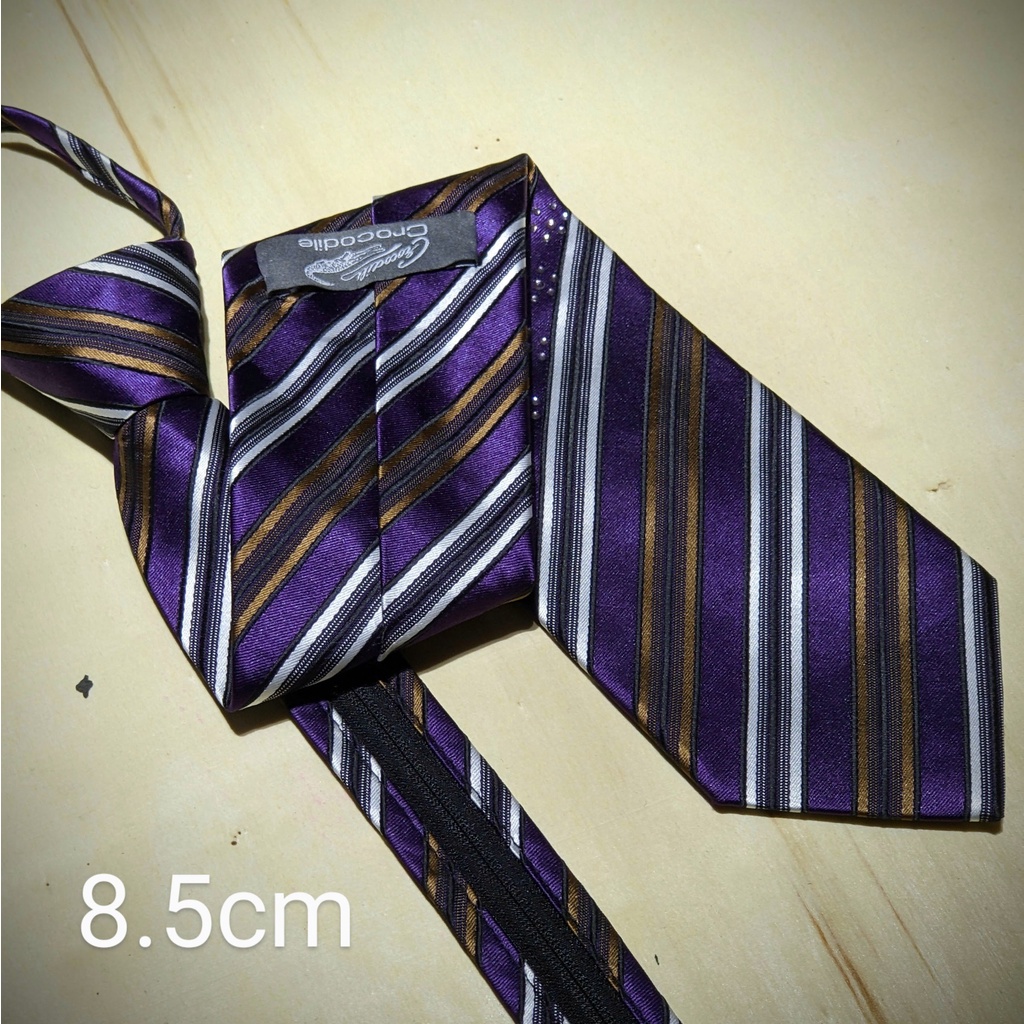 Cravat , cà vạt công sở thắt sẵn bản trung, lớn #2.