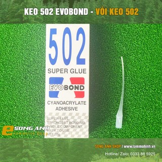 Vòi keo 502 ( 1 bịch 20 vòi )